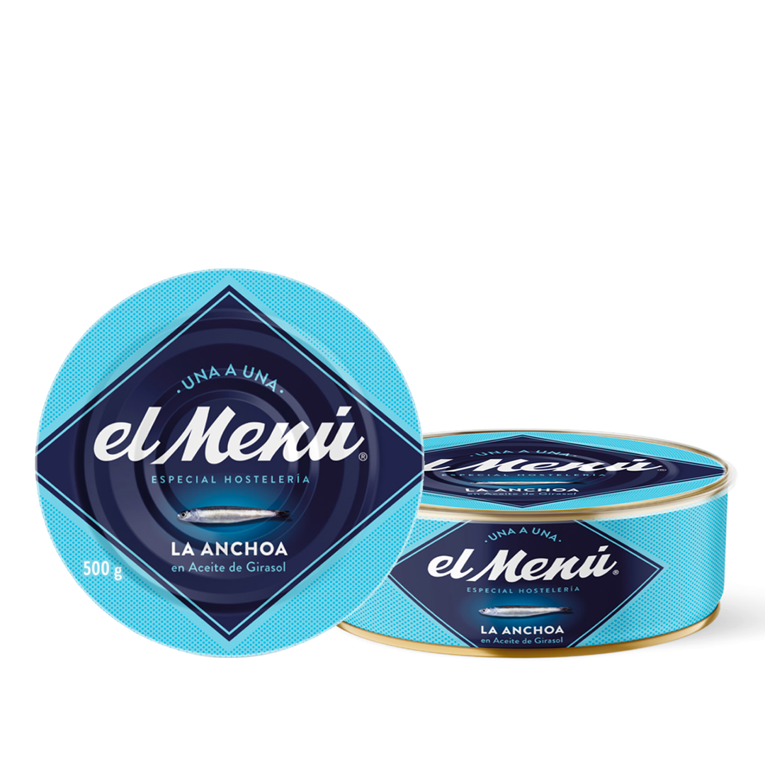 El Menù Filetti di acciughe in olio di girasole 500 g