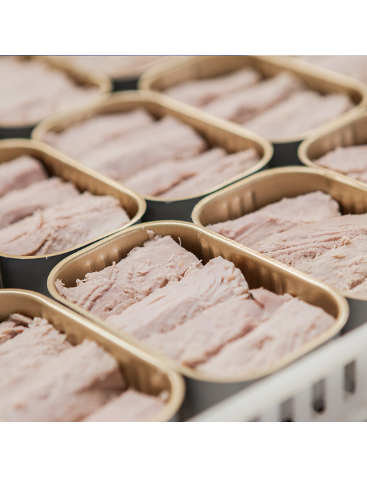 Tuna fillets aged in olive oil 120 g
