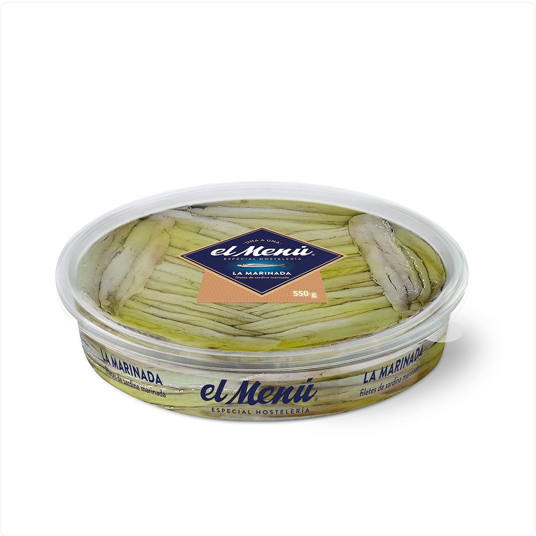 Filetti di Sardina marinata in olio di girasole 550 g