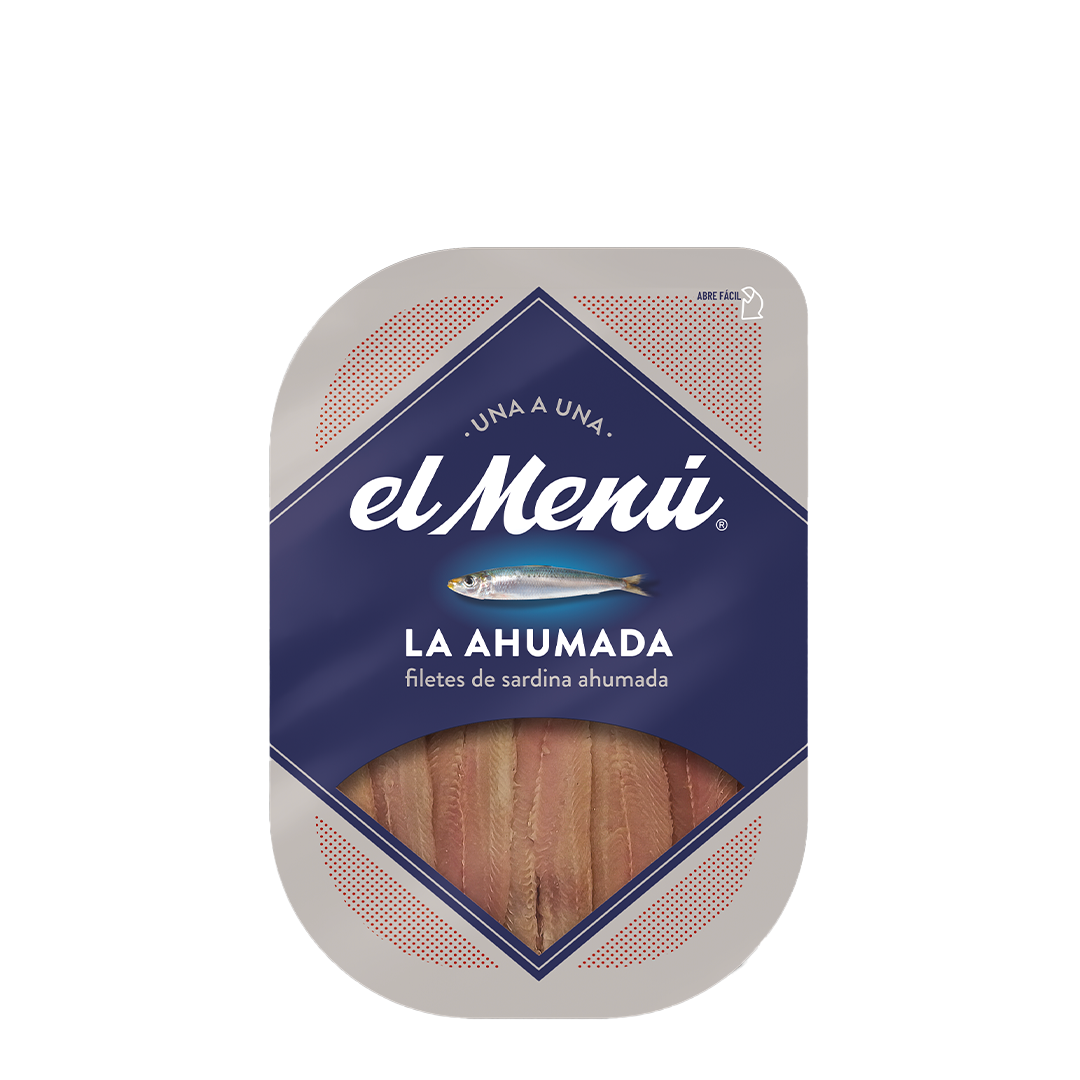 Filetti di Sardina affumicati con legno di faggio in olio di girasole 130 g