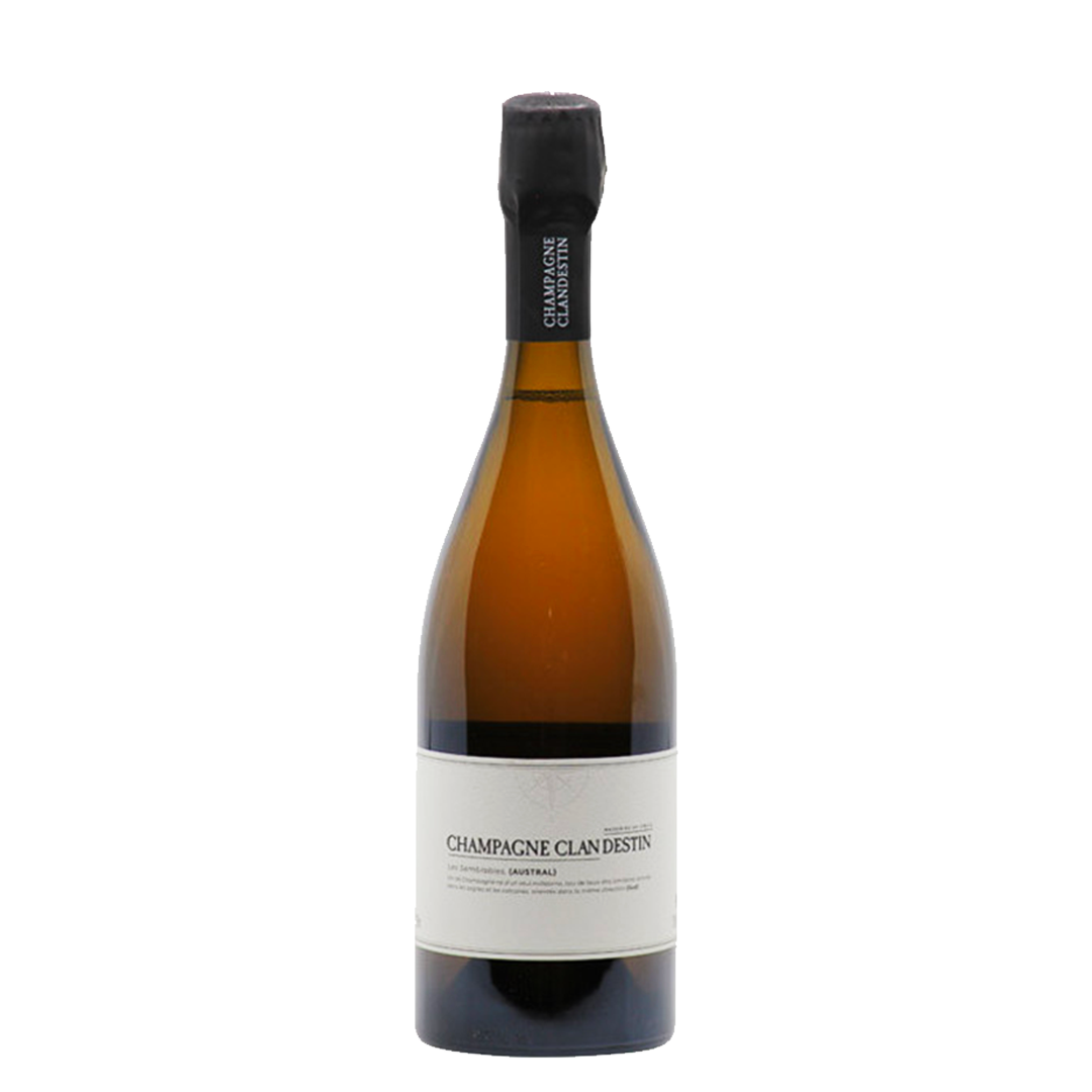 Clandestin Champagne Austral Brut Nature 2020 sboccatura 2023