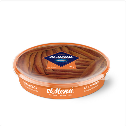 El Menù Filetti di Sardina anchoada, in olio di girasole 570 g