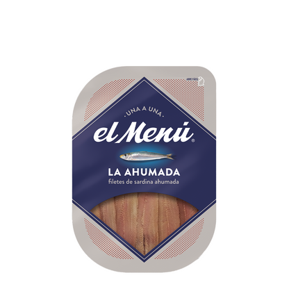 Filetti di Sardina affumicati con legno di faggio in olio di girasole 130 g