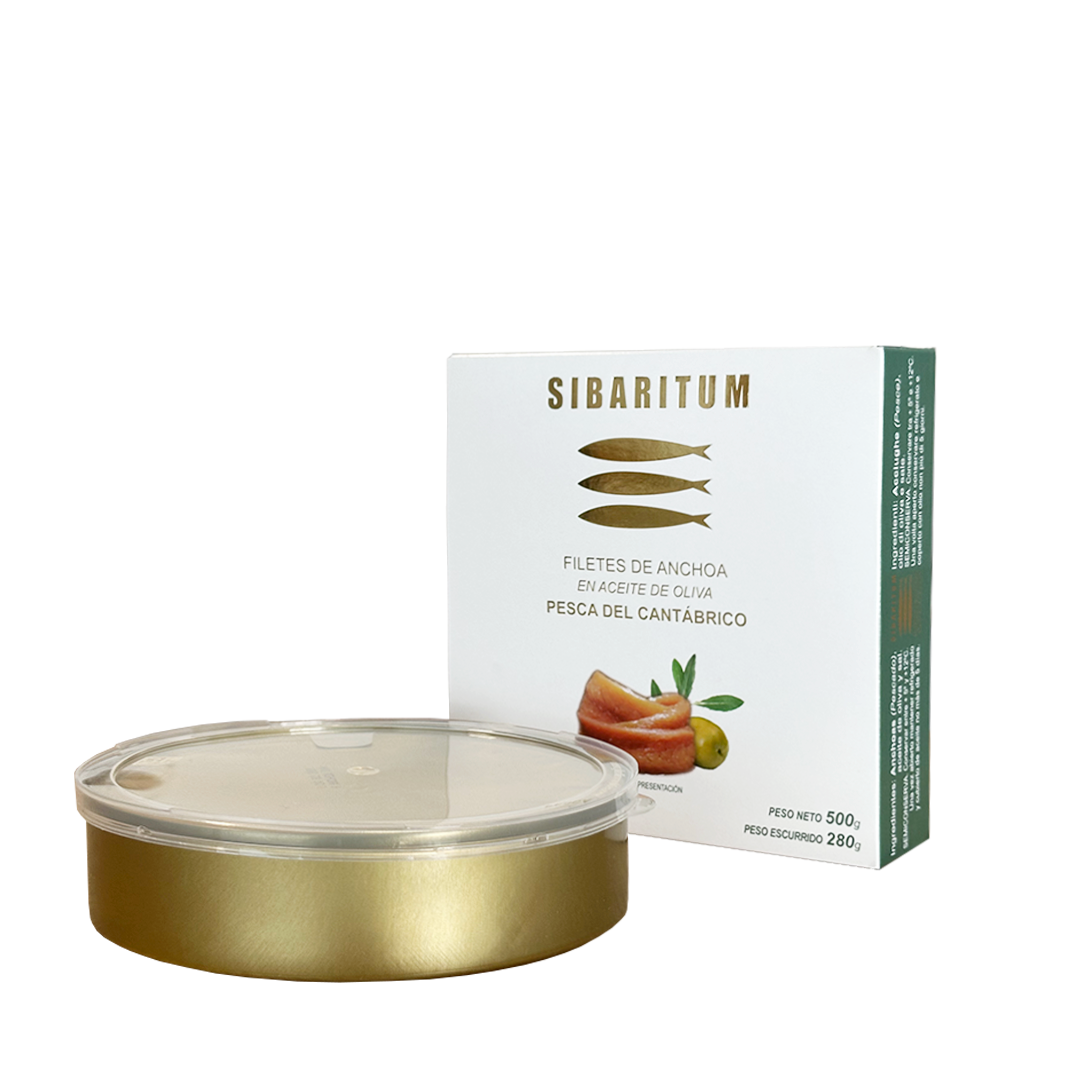 16/18 Anchovy fillets from Cantabria, processed in Santoña in olive oil, 74 g